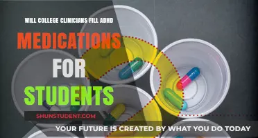 Can College Clinicians Prescribe ADHD Medications for Students?
