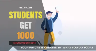 Will College Students Receive $1000? Exploring the Financial Aid Possibilities