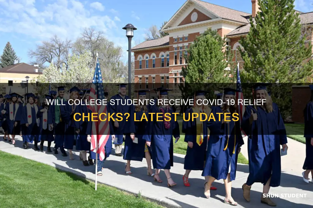 will college students get a relief check