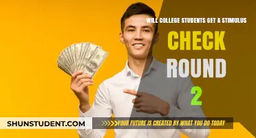Will College Students Receive a Second Stimulus Check?