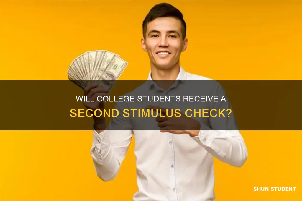 will college students get a stimulus check round 2
