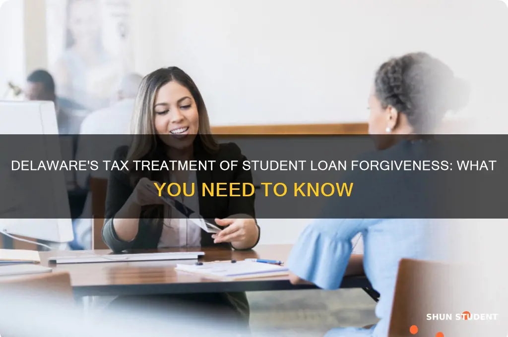 will delaware tax student loan forgiveness