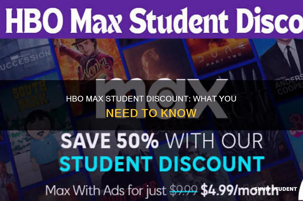 will hbo max have a student discount