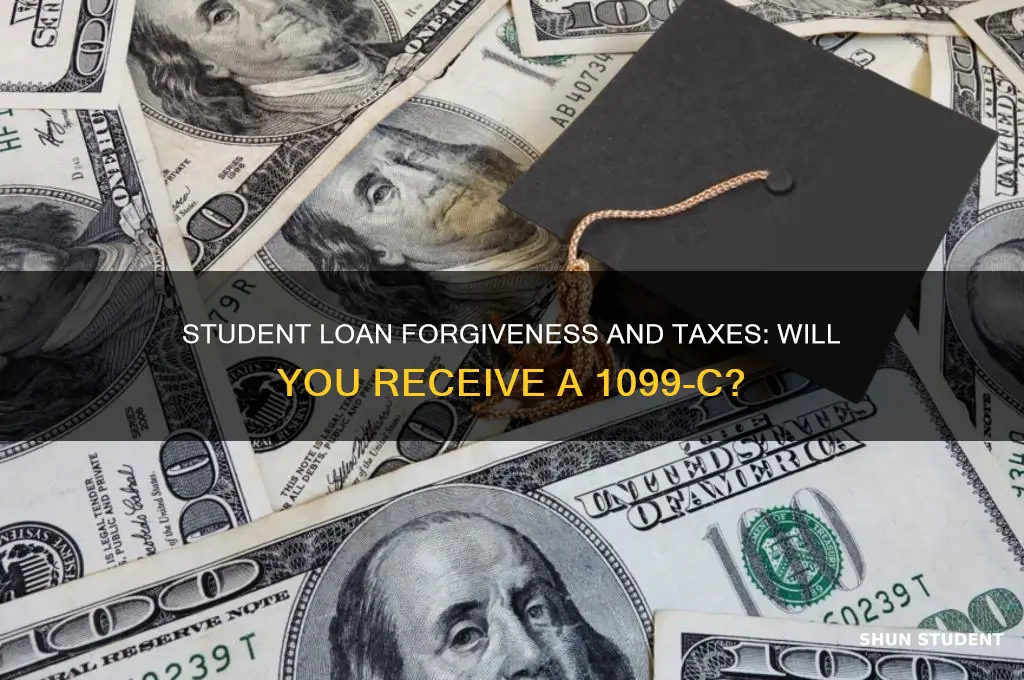 will i get a tax form for student loan forgiveness