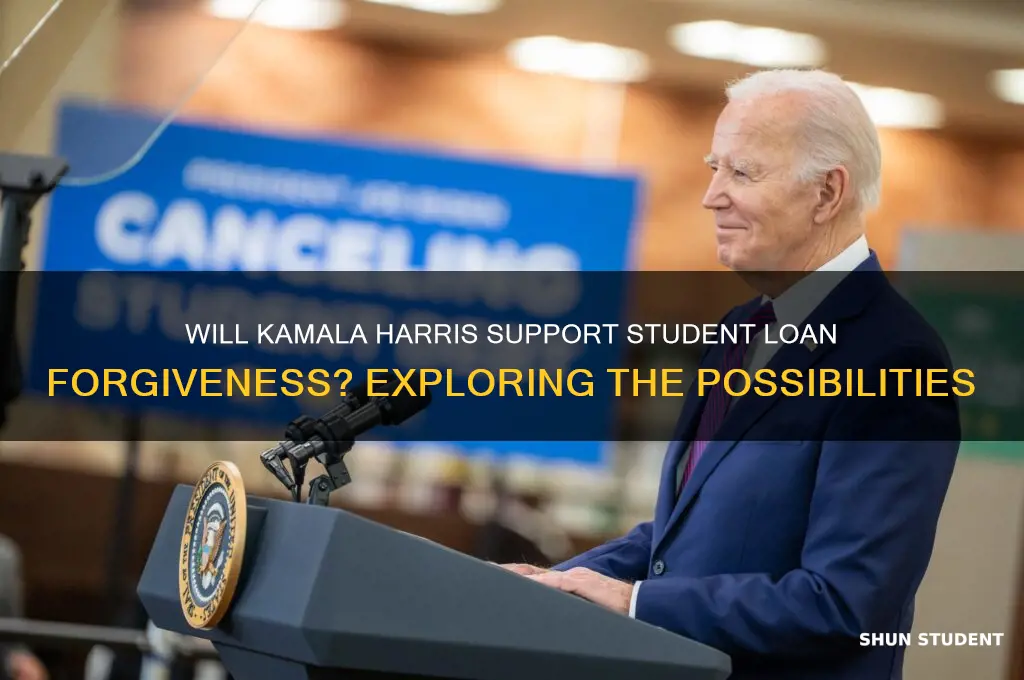 will kamala forgive student loans