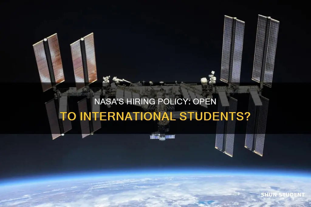 will nasa hire international students
