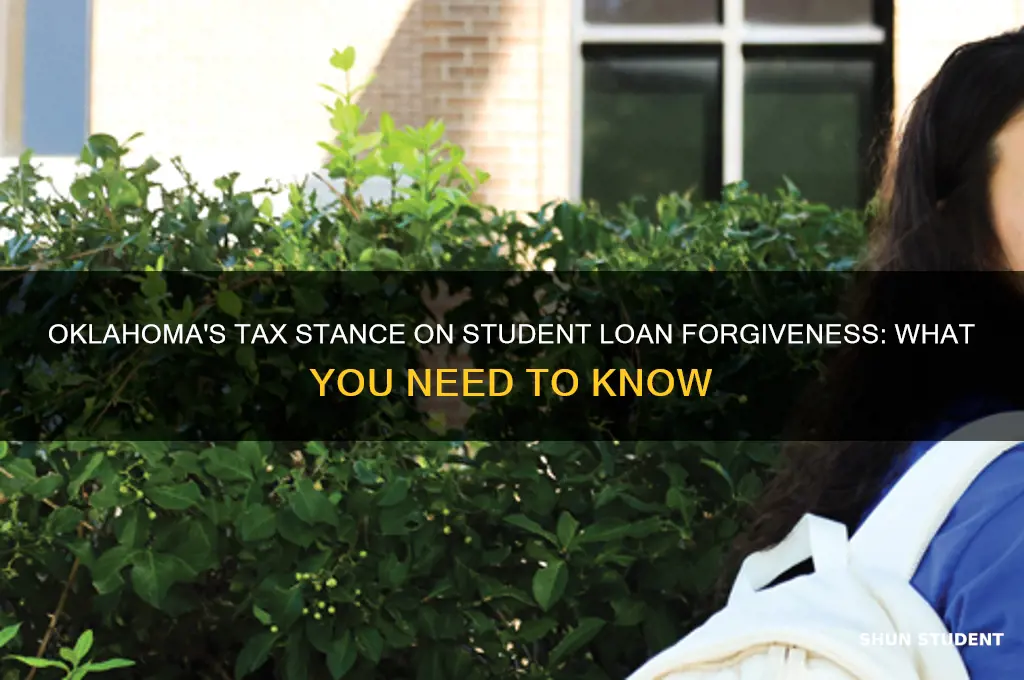 will oklahoma tax student loan forgiveness