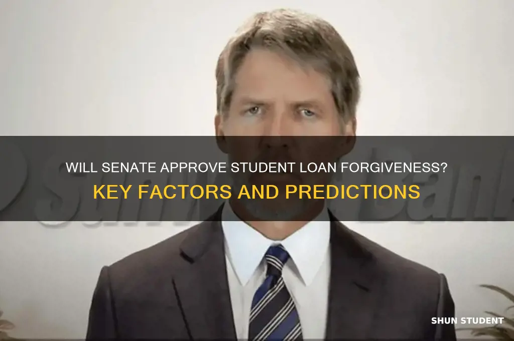 will senate pass student loan forgiveness