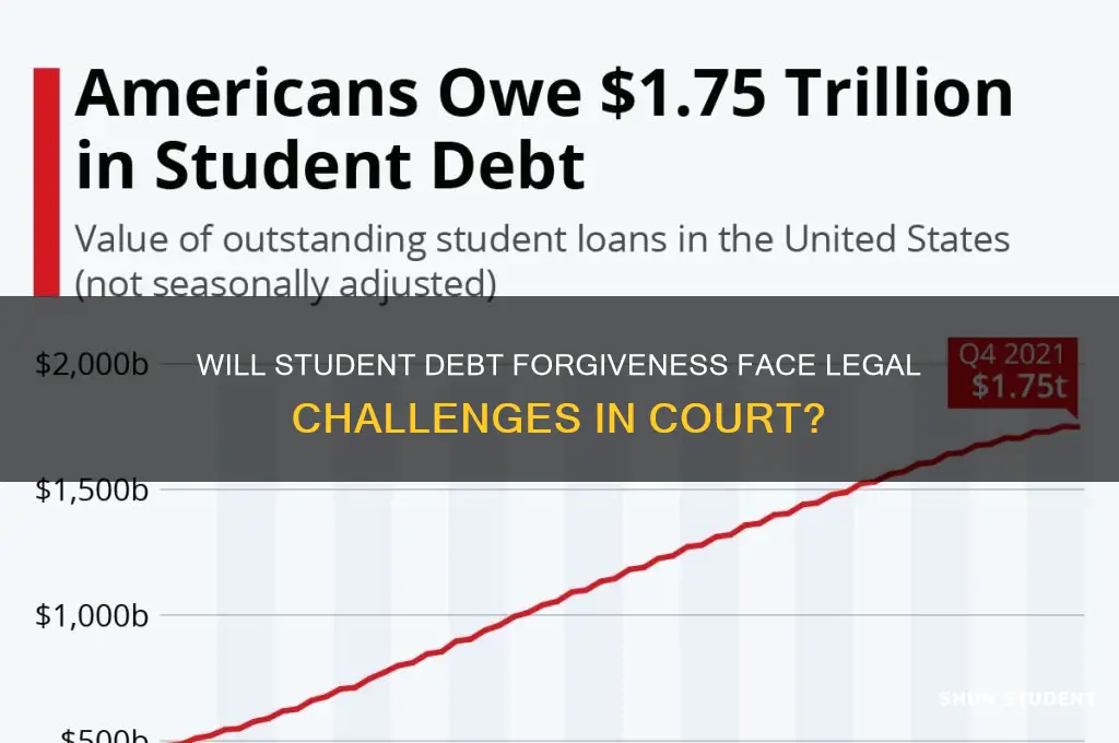 will student debt forgiveness be challenged in court