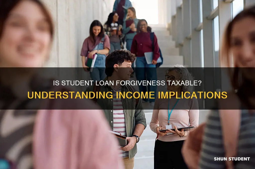 will student loan forgiveness be considered income