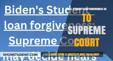 Will Student Loan Forgiveness Face Supreme Court Scrutiny?
