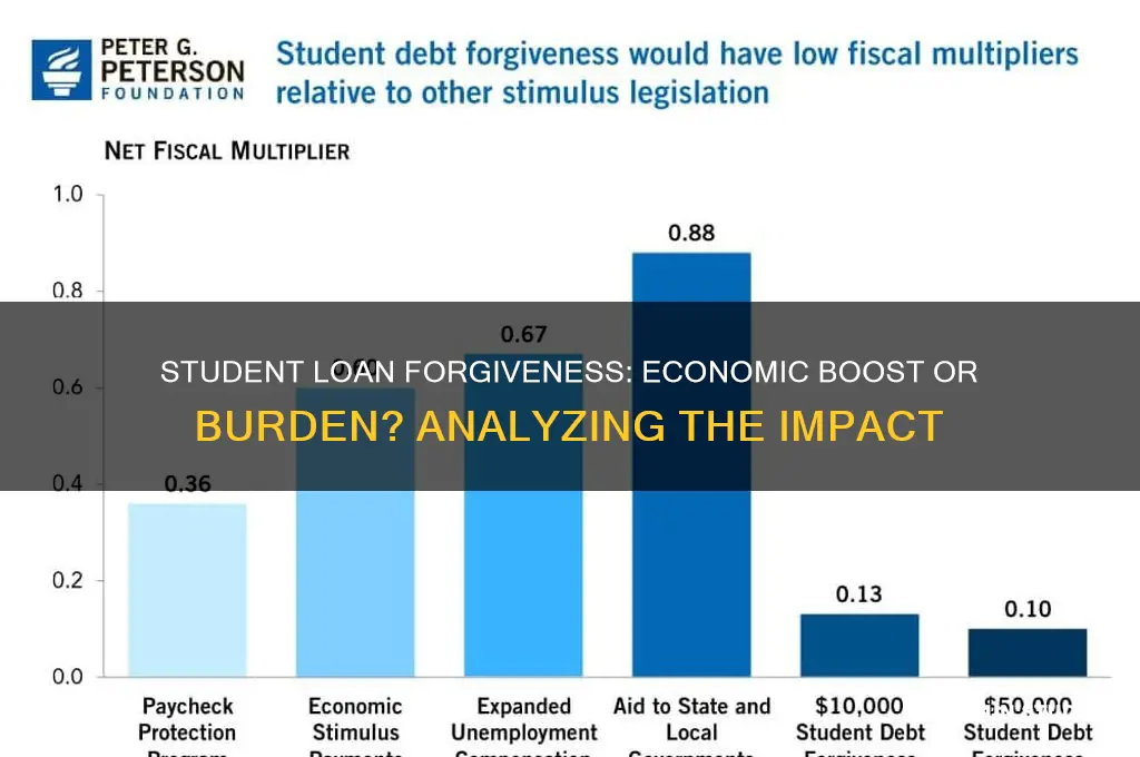 will student loan forgiveness really help the economuy