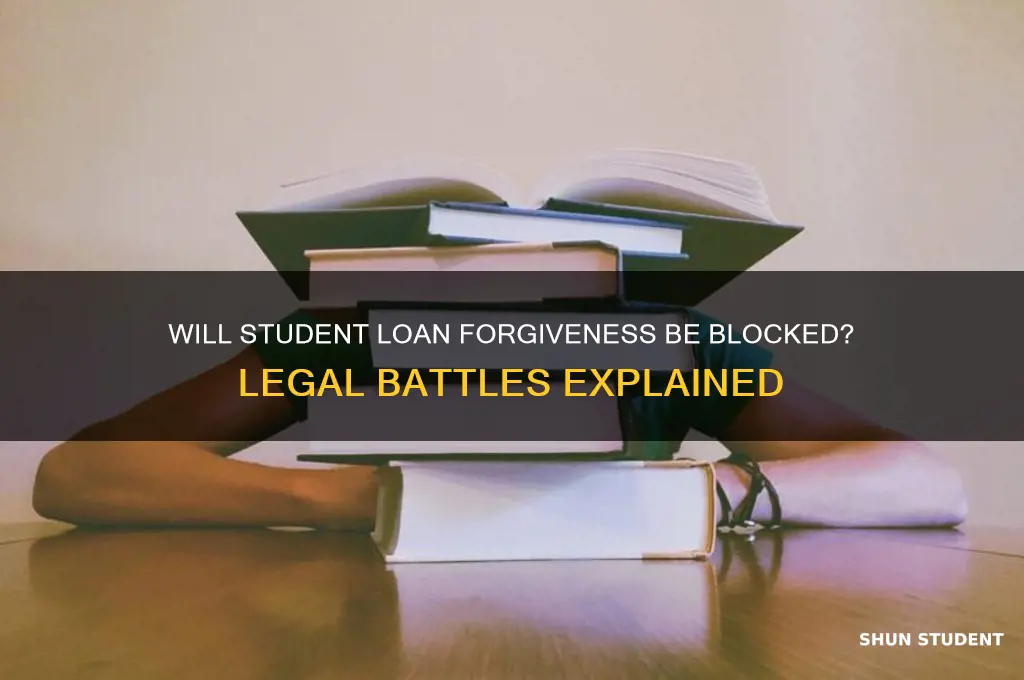 will student loan forgivness be blocked