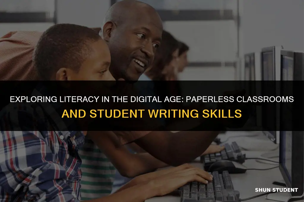 will students learn how to write in a paperless classroom