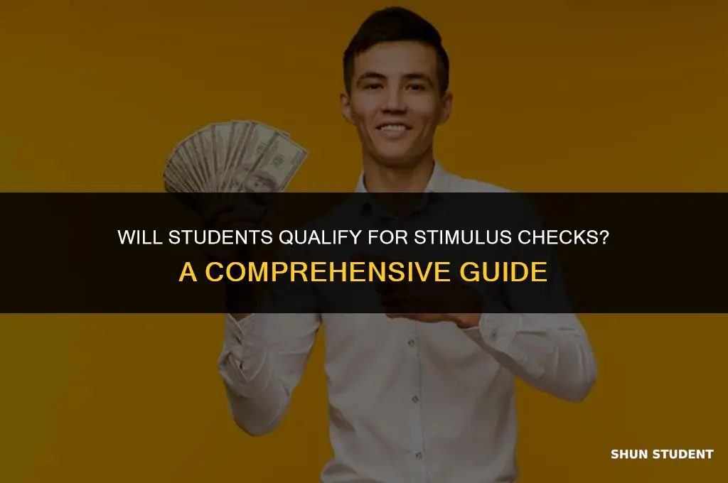 will students qualify for stimulus check