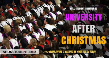 The Great Return: Will Students Go Back to University After Christmas?