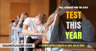 Will Students Take the State Test This Year?