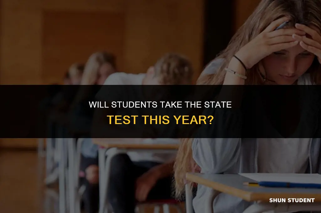 will students take the state test this year