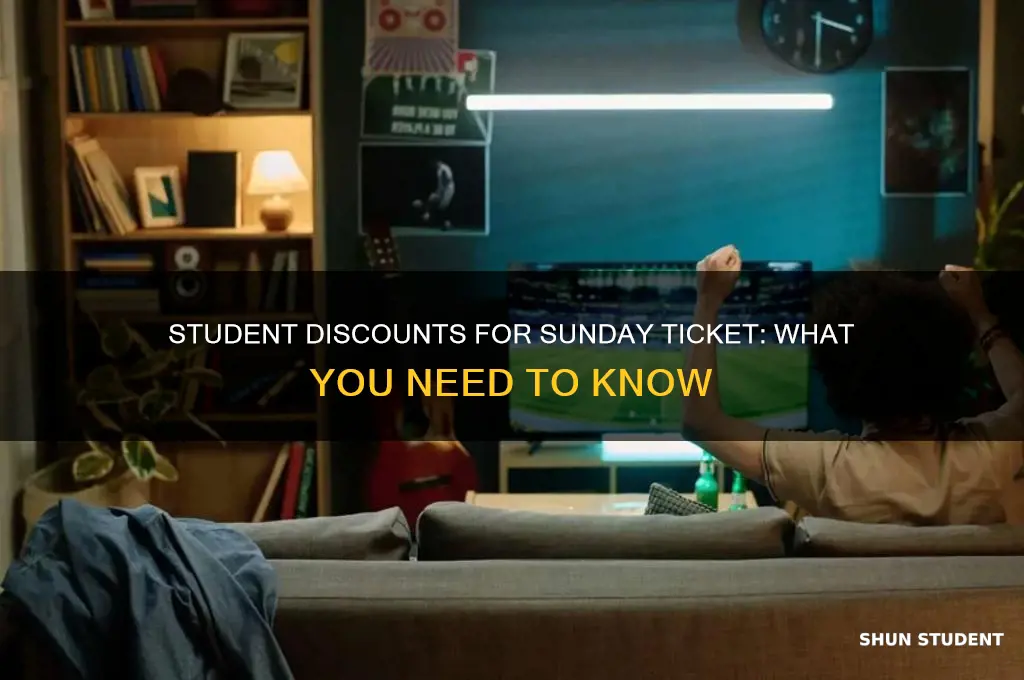will sunday ticket have a student discount