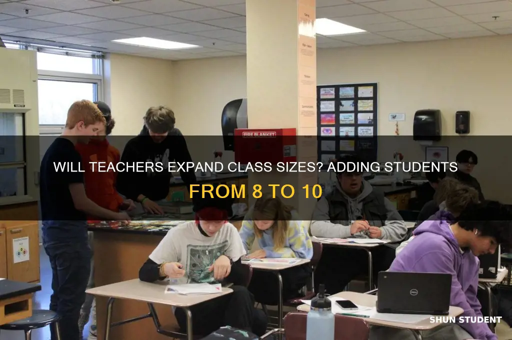 will the teacher be adding students