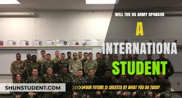International Students: Army Sponsorship Opportunities