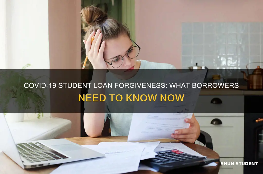 will there be student loan forgiveness covid