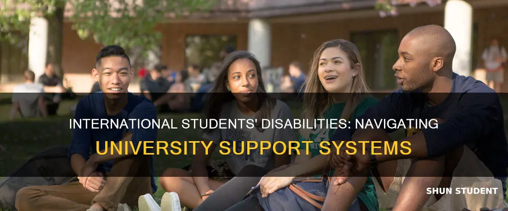 will university disability services accept international students diagnoses