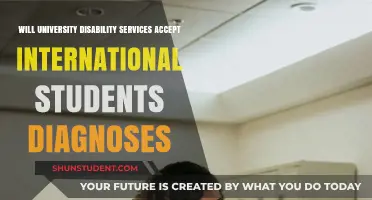 Disability Services: International Students' Diagnoses Accepted?