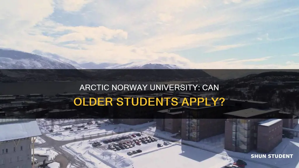 will university of arctic norway accept old students