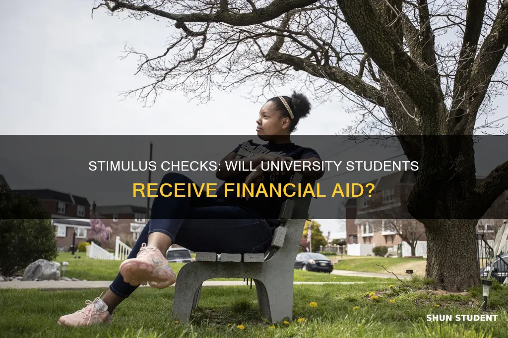 will university students get stimulus checks