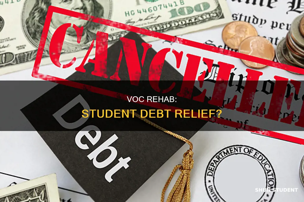will voc rehab pay current student debt