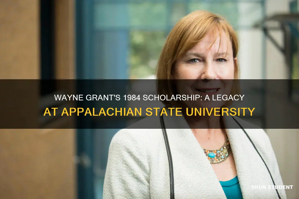 will wayne grant student 1984 at appalachian state university