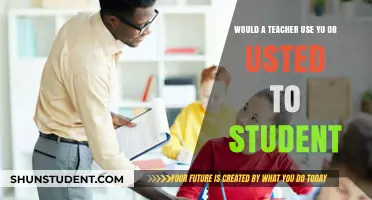 Yu or Usted: Navigating Formality in Teacher-Student Interactions