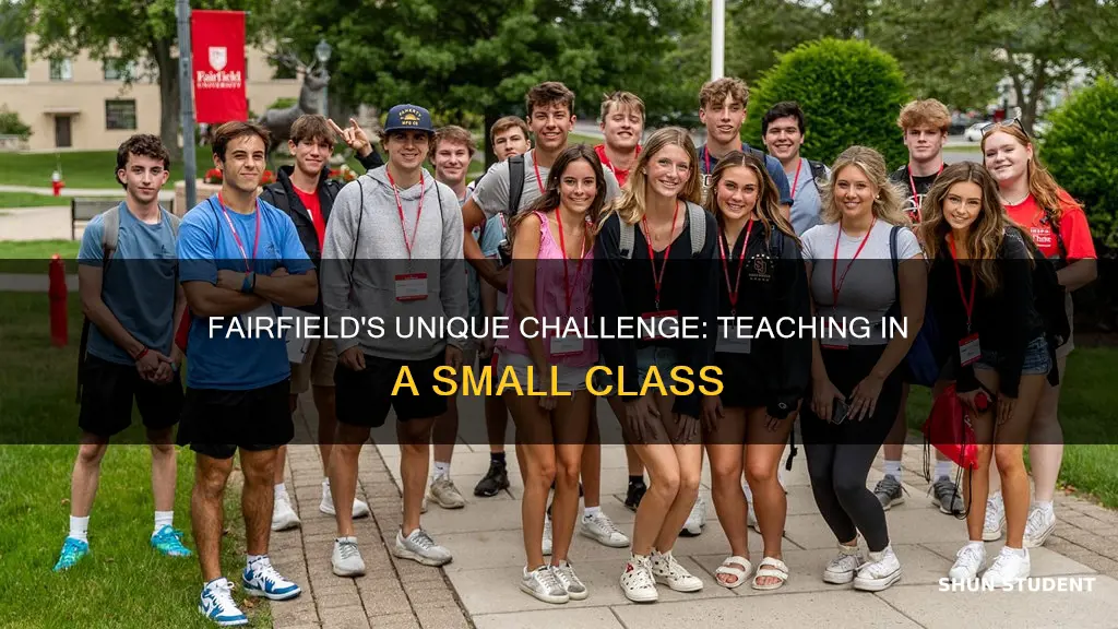 would fairfield university run a class with 2 students