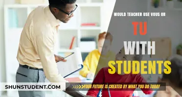 Vous or Tu: Navigating Teacher-Student Formality in the Classroom