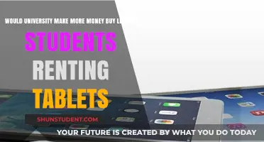 Tablet Rentals: A University Money-Making Scheme?