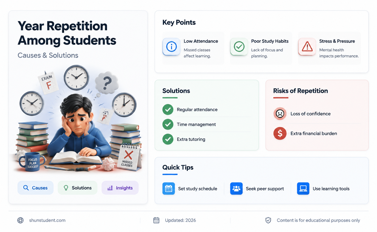 are students repeating the year
